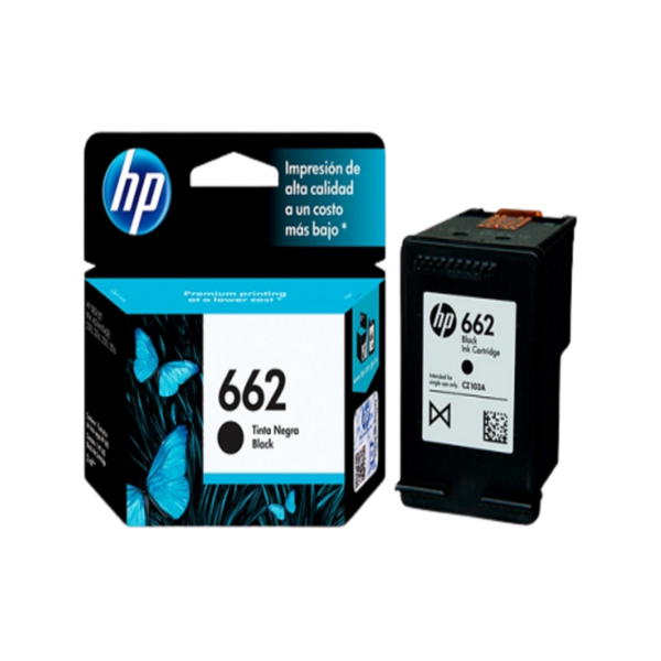 Tinta HP 662 negro